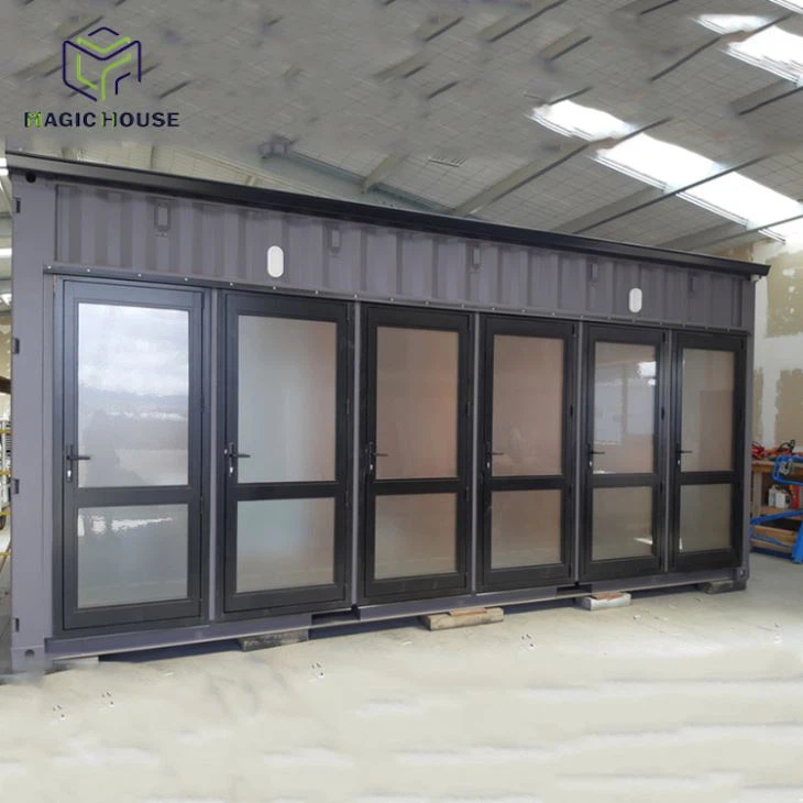 Casa de contenedorportátil con ducha de baño