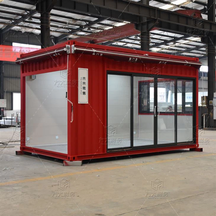 Kiosco de comida de contenedores de lujo