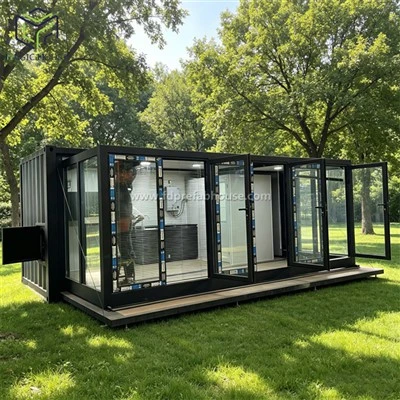 Casa contenedor expandible con manivela manual de 20 pies