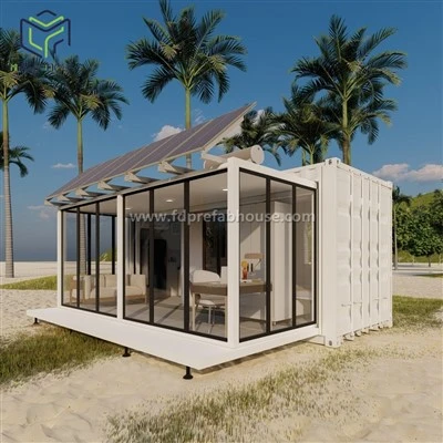 Casa contenedor de envío expandible 20HQ